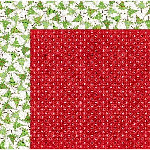 Bo Bunny - Mistletoe Collection - Christmas - 12 x 12 Double Sided Paper - Wrap