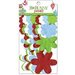 Bo Bunny - Mistletoe Collection - Christmas - Flower Embellishments - Petals