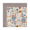 Bo Bunny - Detour Collection - 12 x 12 Double Sided Paper - Recalculating