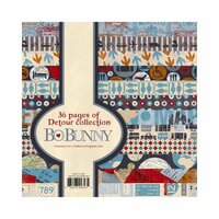 Bo Bunny Press - Detour Collection - 6 x 6 Paper Pad