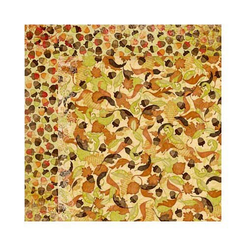 Bo Bunny - Apple Cider Collection - 12 x 12 Double Sided Paper - Autumn