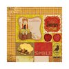 Bo Bunny - Apple Cider Collection - 12 x 12 Double Sided Paper - Journey