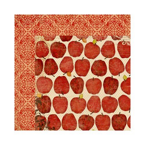 Bo Bunny - Apple Cider Collection - 12 x 12 Double Sided Paper - Orchard
