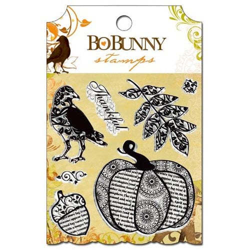 Bo Bunny - Apple Cider Collection - Clear Acrylic Stamps