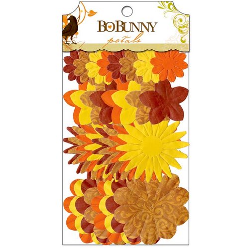 Bo Bunny Press - Apple Cider Collection - Flower Embellishments - Petals