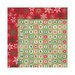 Bo Bunny - Rejoice Collection - Christmas - 12 x 12 Double Sided Paper - Crossword
