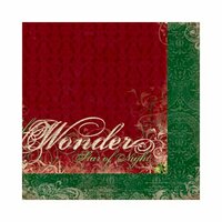 Bo Bunny - Rejoice Collection - Christmas - 12 x 12 Double Sided Paper - Wonder
