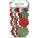 Bo Bunny - Rejoice Collection - Christmas - Flower Embellishments - Petals