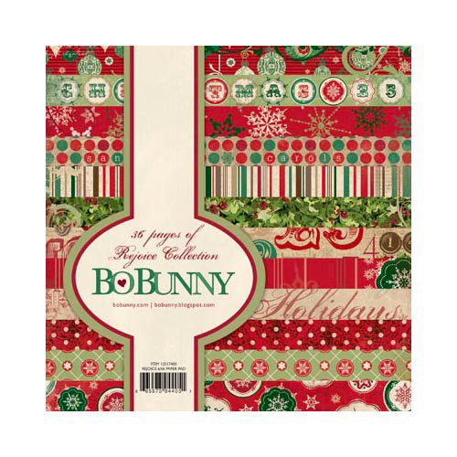 Bo Bunny - Rejoice Collection - Christmas - 6 x 6 Paper Pad