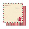 Bo Bunny - Love Letters Collection - 12 x 12 Double Sided Paper - Love Letters