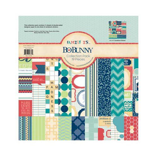 Bo Bunny - Family Is Collection - 12 x 12 Collection Pack