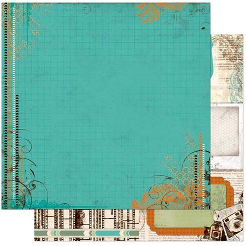 Bo Bunny - Mama-razzi 2 Collection - 12 x 12 Double Sided Paper - Contrast