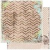 BoBunny - Prairie Chic Collection - 12 x 12 Double Sided Paper - Chevron