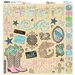 BoBunny - Prairie Chic Collection - 12 x 12 Chipboard Stickers