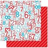Bo Bunny - Surprise Collection - 12 x 12 Double Sided Paper - Numbers