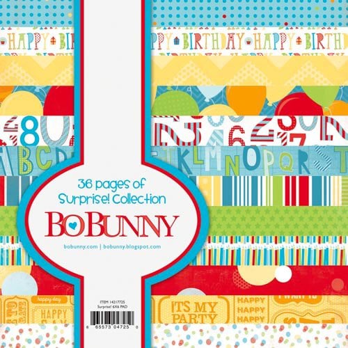 BoBunny - Surprise Collection - 6 x 6 Paper Pad