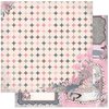 Bo Bunny - Isabella Collection - 12 x 12 Double Sided Paper - Felicity