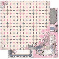 Bo Bunny - Isabella Collection - 12 x 12 Double Sided Paper - Felicity