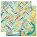 BoBunny - Key Lime Collection - 12 x 12 Double Sided Paper - Summer Daze