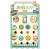 Bo Bunny - Key Lime Collection - Brads
