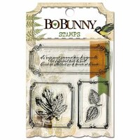 Bo Bunny - Trail Mix Collection - Clear Acrylic Stamps