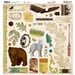 Bo Bunny - Trail Mix Collection - 12 x 12 Chipboard Stickers