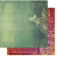 Bo Bunny - Autumn Song Collection - 12 x 12 Double Sided Paper - Melody