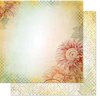 Bo Bunny - Autumn Song Collection - 12 x 12 Double Sided Paper - Sunflower