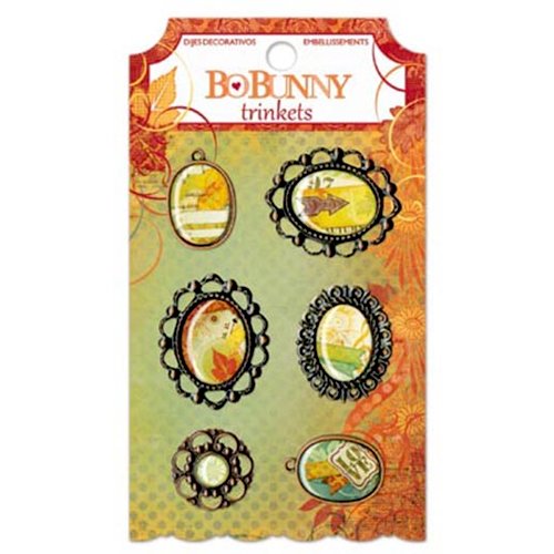 Bo Bunny - Autumn Song Collection - Metal Embellishments - Trinkets