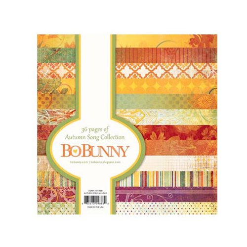 Bo Bunny - Autumn Song Collection - 6 x 6 Paper Pad