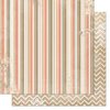 BoBunny - The Avenues Collection - 12 x 12 Double Sided Paper - Stripe