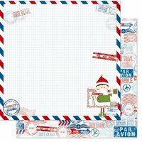 Bo Bunny - Elf Magic Collection - Christmas - 12 x 12 Double Sided Paper - Elf Magic