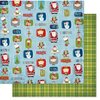 Bo Bunny - Elf Magic Collection - Christmas - 12 x 12 Double Sided Paper - North Pole