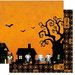 Bo Bunny - Fright Delight Collection - Halloween - 12 x 12 Double Sided Paper - Fright Delight