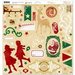 Bo Bunny - Silver and Gold Collection - Christmas - 12 x 12 Chipboard Stickers