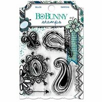Bo Bunny - Zip-a-dee-doodle Collection - Clear Acrylic Stamps