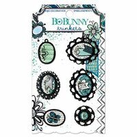 Bo Bunny - Zip-a-dee-doodle Collection - Metal Embellishments - Trinkets