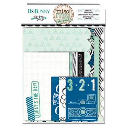Bo Bunny - Zip-a-dee-doodle Collection - Misc Me - Journal Inserts