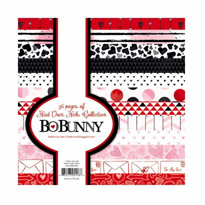 Bo Bunny - Head Over Heels Collection - 6 x 6 Paper Pad