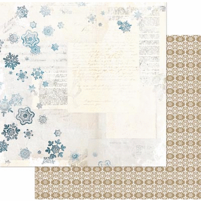 Bo Bunny - Woodland Winter Collection - 12 x 12 Double Sided Paper - Woodland Winter