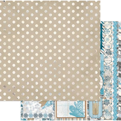 BoBunny - Woodland Winter Collection - 12 x 12 Double Sided Paper - Peek-a-Boo