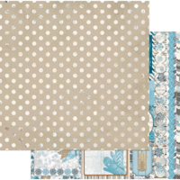 BoBunny - Woodland Winter Collection - 12 x 12 Double Sided Paper - Peek-a-Boo