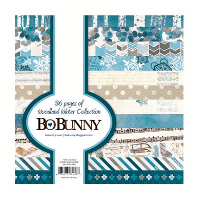 Bo Bunny - Woodland Winter Collection - 6 x 6 Paper Pad