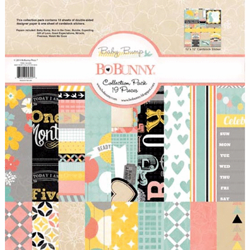 Bo Bunny - Baby Bump Collection - 12 x 12 Collection Pack