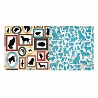 BoBunny - Happy Tails Collection - 12 x 12 Double Sided Paper - Menagerie