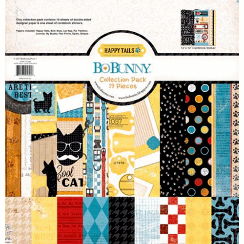 Bo Bunny - Happy Tails Collection - 12 x 12 Collection Pack