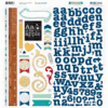 BoBunny - Pop Quiz Collection - 12 x 12 Chipboard Stickers