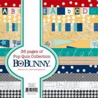 Bo Bunny - Pop Quiz Collection - 6 x 6 Paper Pad
