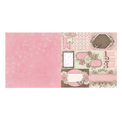 BoBunny - Primrose Collection - 12 x 12 Double Sided Paper - Breathtaking