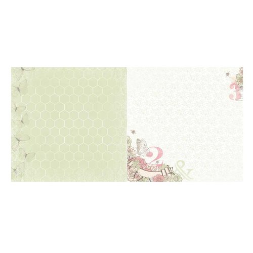 BoBunny - Primrose Collection - 12 x 12 Double Sided Paper - Memories
